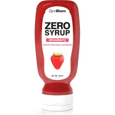 GYM BEAM Bezkalorický sirup Strawberry Syrup 320 ml