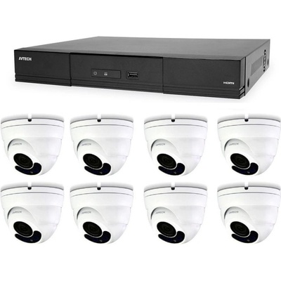 Avtech AVH2109AX + 8x DGM5406ASE