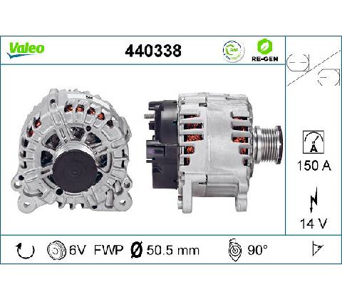 Alternátor VALEO 440338