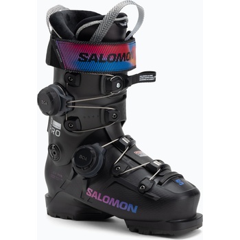 Salomon Дамски ски обувки Salomon S/Pro Supra Dual Boa 115 W black/beluga metallic/beetroot purple