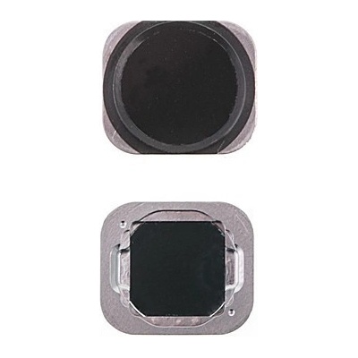 AppleMix Tlačidlo Domov pre Apple iPhone 6 / 6 Plus - čierne - kvalita A