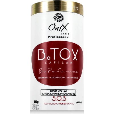 Onix Liss Profissional Botox Capilar Bio Performance 1000 g