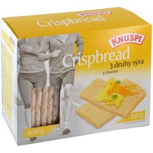 Knuspi Crispbread 3 druhy sýra 150 g