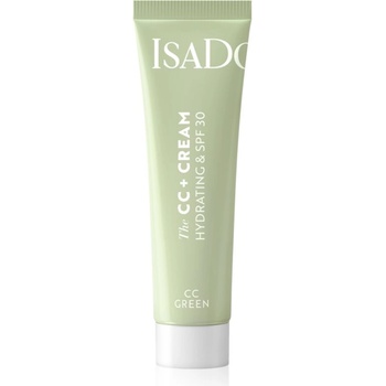 IsaDora CC + Cream хидратиращ СС крем SPF 30 цвят CC Green 30ml