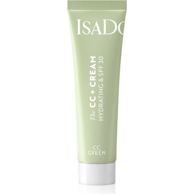 IsaDora CC + Cream хидратиращ СС крем SPF 30 цвят CC Green 30ml