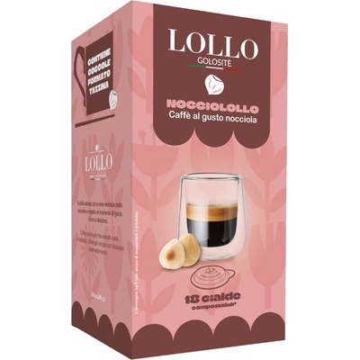 Lollo Caffé Nocciolollo espresso ESE podľa 18 ks
