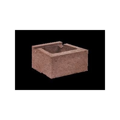 CUP STONE malý hladký Červená