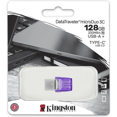 Kingston DataTraveler MicroDuo 3C 128GB DTDUO3CG3/128GB