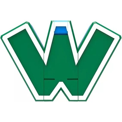 Xinlexin Морфери на букви: w - фигура Паун (gxe2911w2)