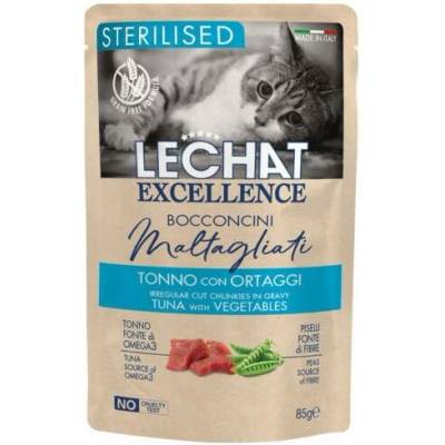 Monge LeChat Excellence Sterilized Cat tuňák se zeleninou 85 g
