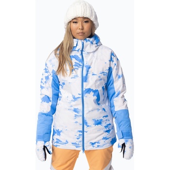ROXY Дамско яке за сноуборд ROXY Chloe Kim лазурно сини облаци
