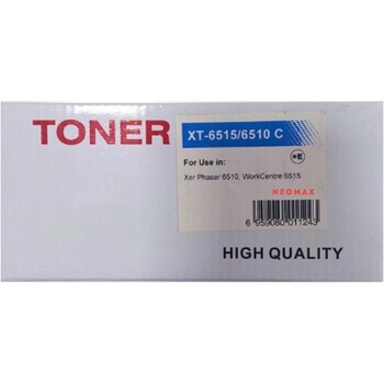Compatible Тонер касета за Xerox Phaser 6510/WC 6515 - Cyan - 106R03477 - XT-106R03477 - Neomax - Неоригинална, заб. : 2400 брой копия (XT-106R03477)