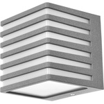 ELBULGARIA LED външен аплик Elbulgaria - Stockholm, 12W, IP44, 4000K, малък, сив (2964-1wgs)