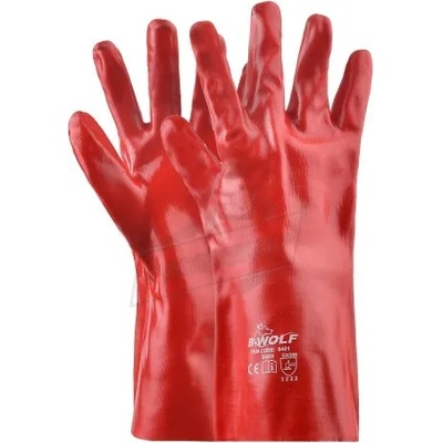 B-Wolf Работни ръкавици foze | Червено, 630000 (630000)