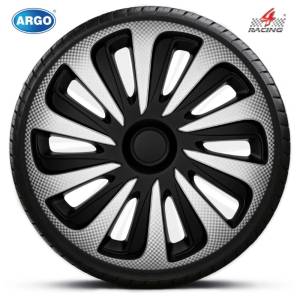  Тасове за джанти Argo Caliber Carbon Silver Black Box 14