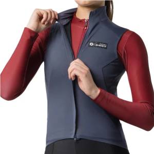 Castelli Дамски елек за колоездене Castelli Women's Perfetto 2 Vest Cycling vest - Twilight Blue (154-0218-0213)