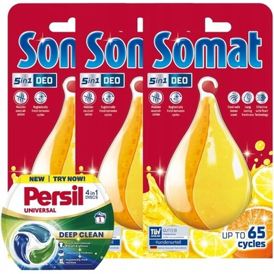 Somat osvěžovač do myčky Citron 3 ks 40 g – Hledejceny.cz