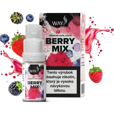 WAY to Vape Berry Mix 10 ml 12 mg