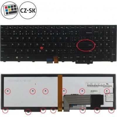 Lenovo ThinkPad W550 klávesnice