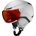 Atomic Детска ски каска Atomic Kid's Revent Visor Junior Ski helmet - White Heather / Red Flash - размер XS 48-52 cm (418-1271-0312)