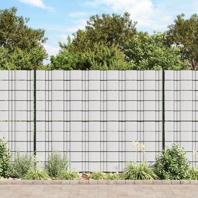 zahrada-XL Stínící plotové fólie 4 ks PVC 35 x 0,19 m bílé