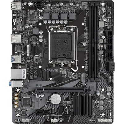 Дънна платка Gigabyte H610M K V2, H610, LGA1700, DDR5, PCI-E 4.0, (DP&HDMI), 2x SATA 6Gb/s, 1x M. 2, 4x USB 3.2 Gen 1, Micro ATX (H610M K V2)