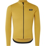 GripGrab Мъжка фланелка с дълъг ръкав за колоездене GripGrab EXPLR Merinotech Thermal Long Sleeve Jersey Cycling jacket - Mustard Yellow - размер XXL (051-1215-0115)