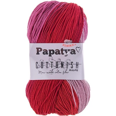 Kamgarn Příze Papatya Cottonish Varianta: 03