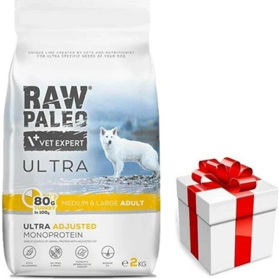 Vetexpert Raw Paleo Ultra Turkey Adult Large 2 kg