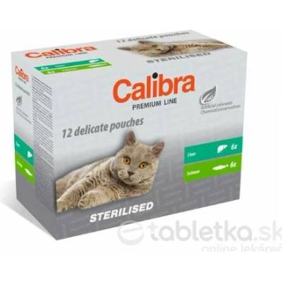 Calibra Cat Premium Sterilised Multipack 12 x 100 g