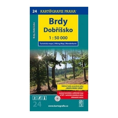 Brdy Dobříšsko 1:50 000