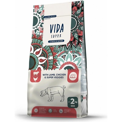Kraftia Vida Super Dog Adult Medium & Large Lamb & Chicken 12 kg