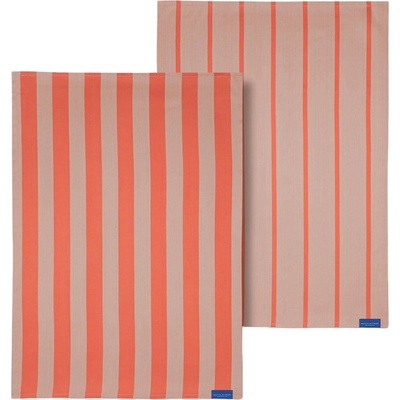 Mette Ditmer Denmark Памучни кърпи за съдове в комплект 2 бр. 50x70 cm Stripes - Mette Ditmer Denmark (STRTEA16)