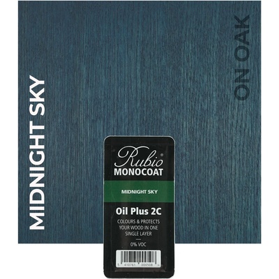 Rubio Monocoat Oil 2C Midnight Sky - Двукомпонентно масло за вътрешна употреба 1.3л (6062)