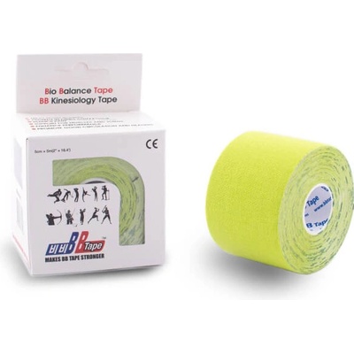 BB tape s turmalínem limetková 5 cm x 5 m