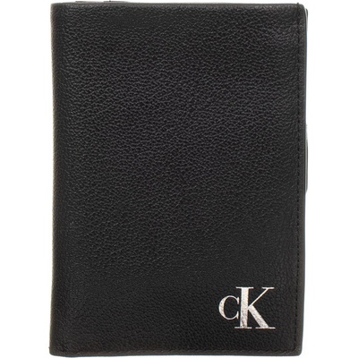 Calvin Klein pánská kožená peněženka černá s monogramem