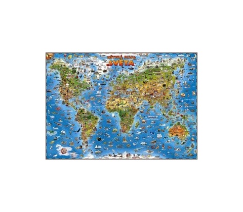 Dětská mapa světa
