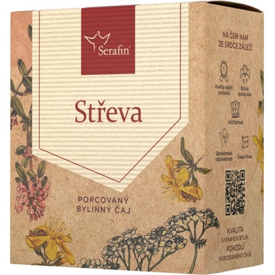 Serafin byliny Střeva bylinný čaj porcovaný 15 x 25 g