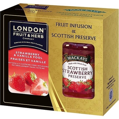 London Fruit & Herb STRAWBERRY Dárková sada 340 g