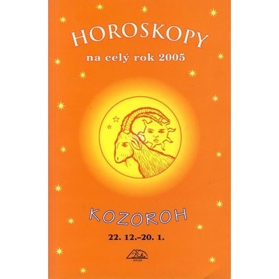 Horoskopy na celý rok 2005 - Kozoroh