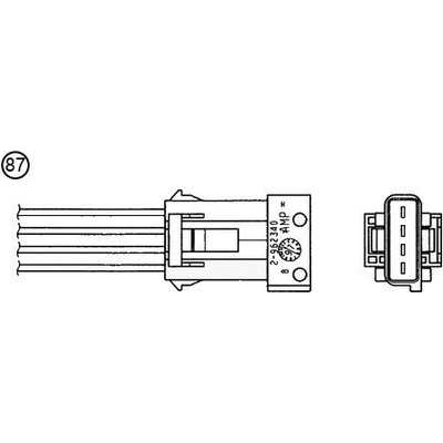 Lambda sonda NGK OZA583-GM2