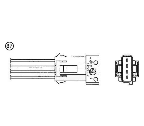 Lambda sonda NGK OZA583-GM2