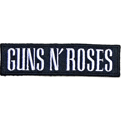 Nažehlovačka Guns N’ Roses - Text Logo