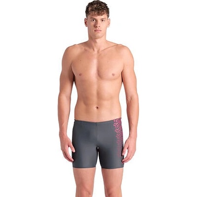 Arena Kikko V Swim Mid Jammer Asphalt/Red