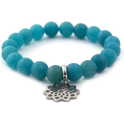 Agato Korálkový náramok z jadeitu MINK88/17