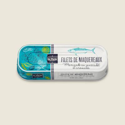 La Perle des Dieux Makrely v marinádě Muscadet, 176g