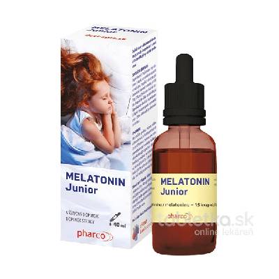 Pharco Melatonin Junior kvapky, príchuť lesného ovocia 40 ml