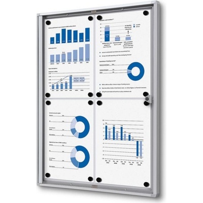 Jansen Display vnitřní vitrína SC XS 4 x A4 – Zboží Dáma