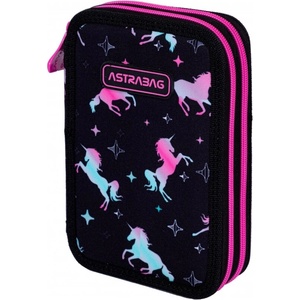 Astra Двоен несесер, Astra, с аксесоари ASTRABAG Еднорог, AC21, 20, 5 х 13 х 4, 5 см (AS503024051)