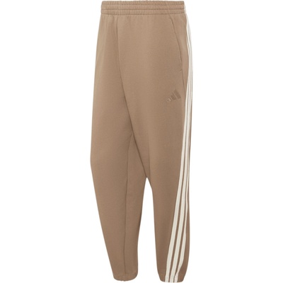 adidas Мъжки анцунг долнище adidas Adidas Kit 3-Stripes Regular Cuffed Pant Tracksuit trousers - Khaki Six / Off White (008-1675-0313)